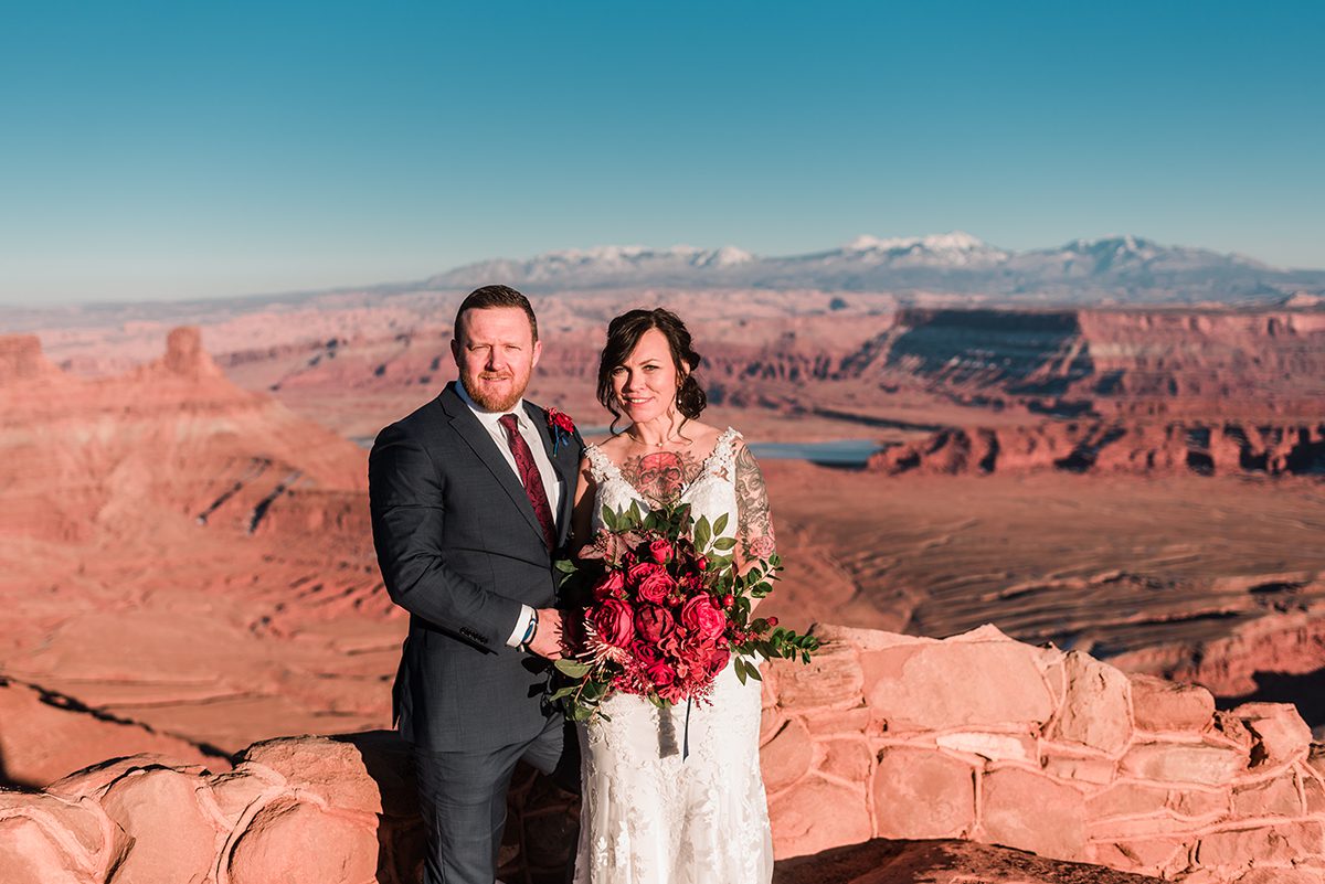 Misty & Randall | Moab Elopement at Dead Horse Point