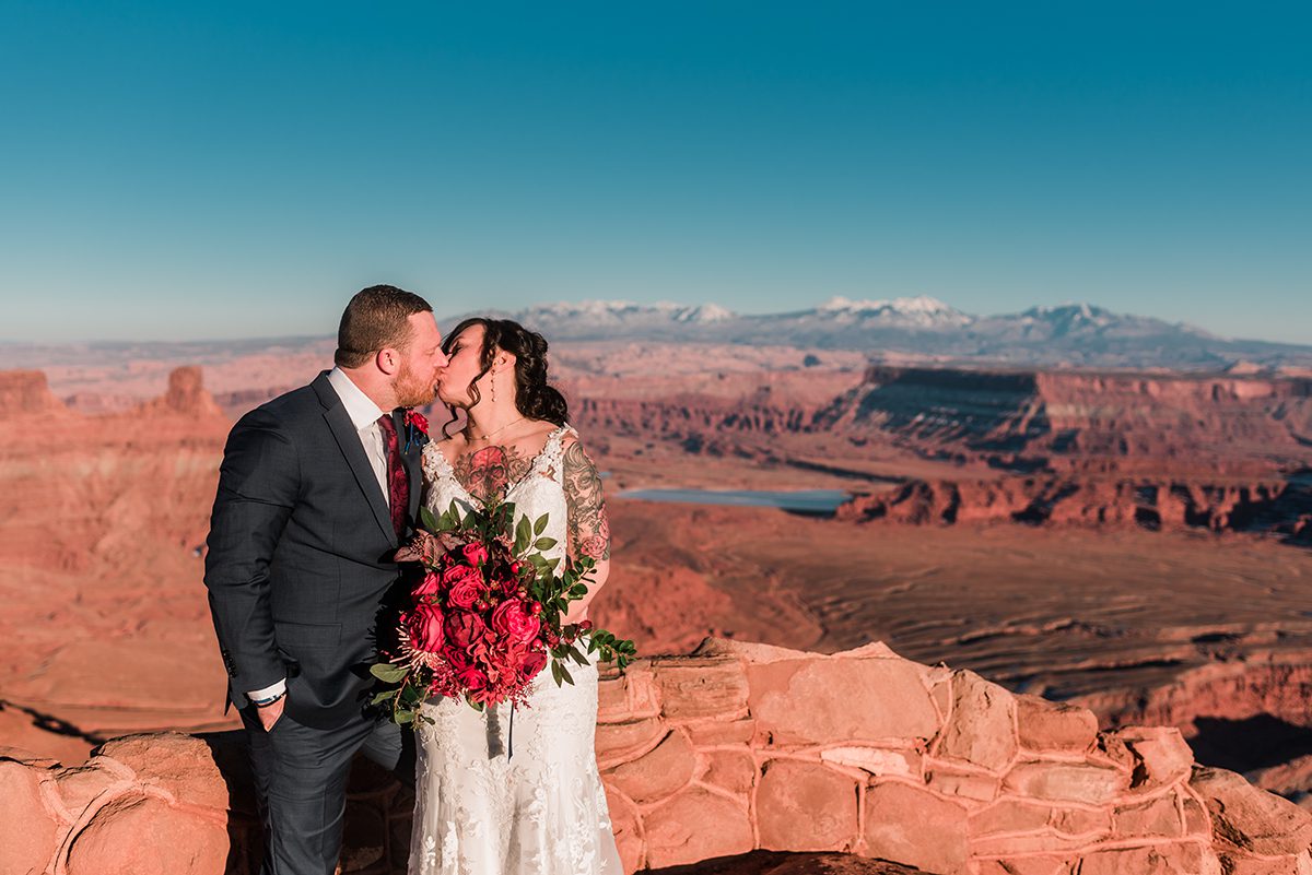 Misty & Randall | Moab Elopement at Dead Horse Point