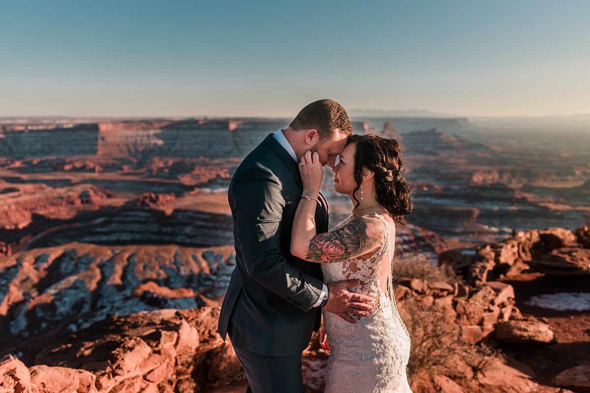 Misty & Randall | Moab Elopement at Dead Horse Point