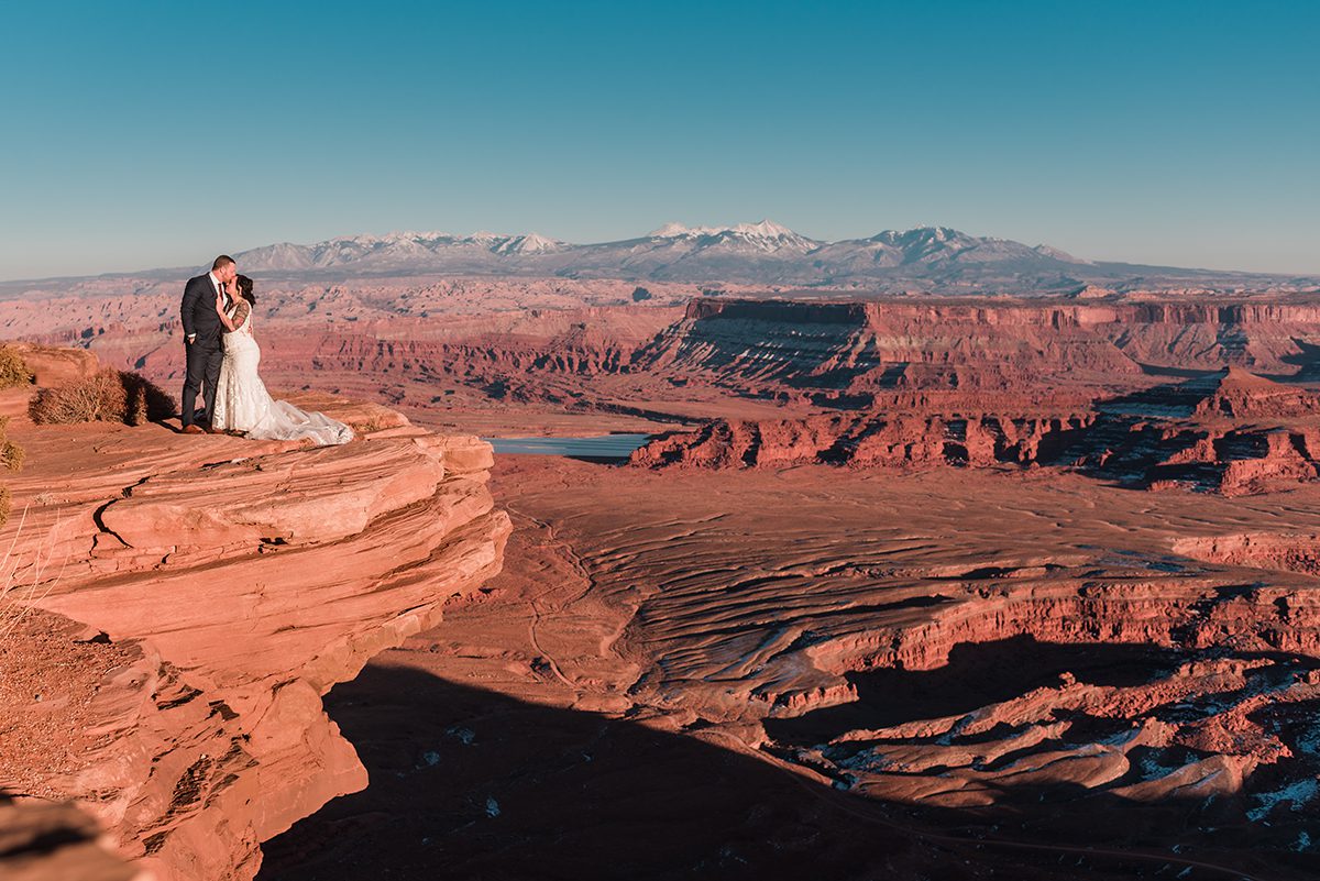 Misty & Randall | Moab Elopement at Dead Horse Point