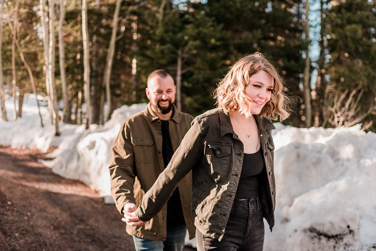 Lilli & Ryan | Engagement Photos on the Grand Mesa