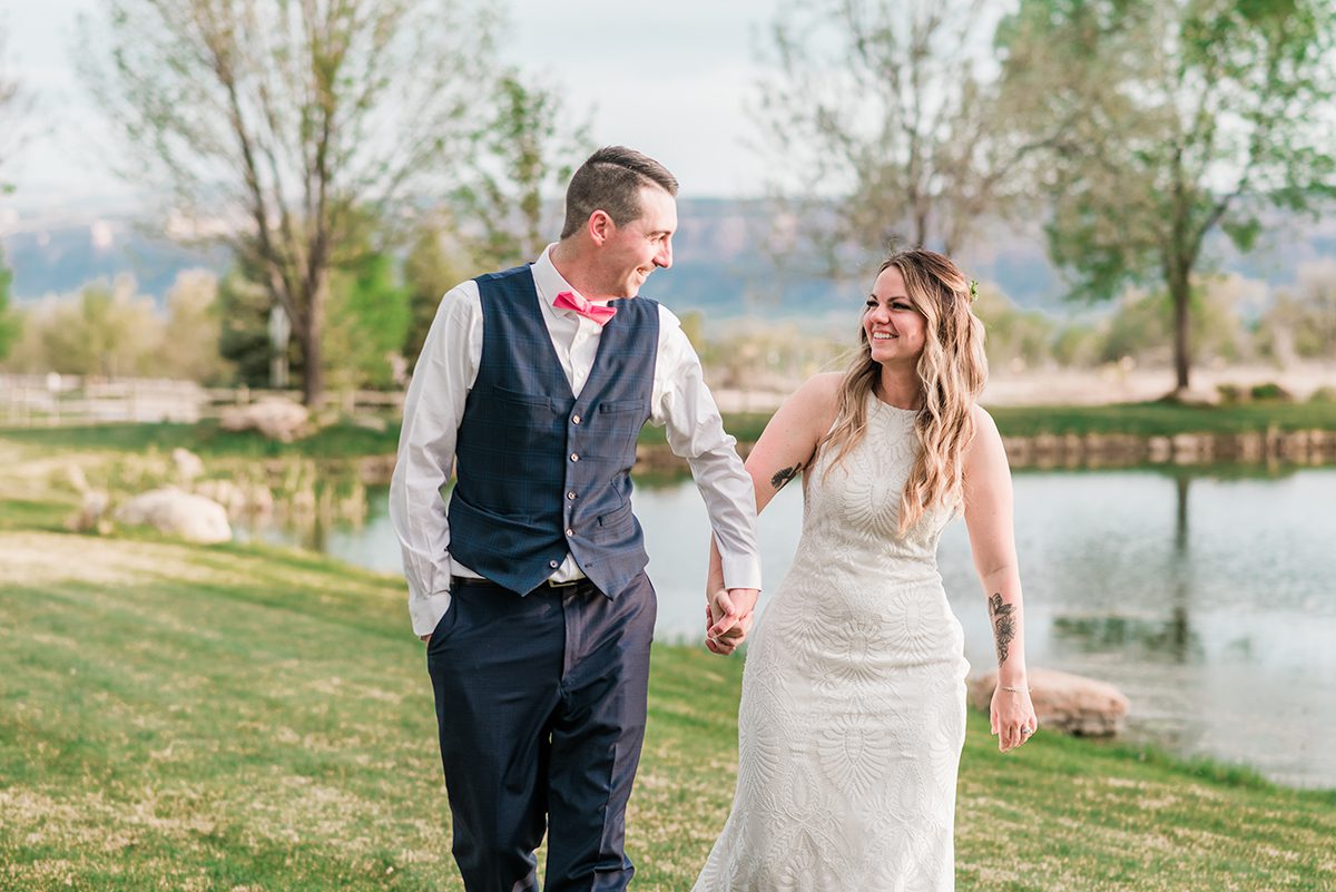 Chelsea & Jared | Backyard Micro Wedding in Grand Junction
