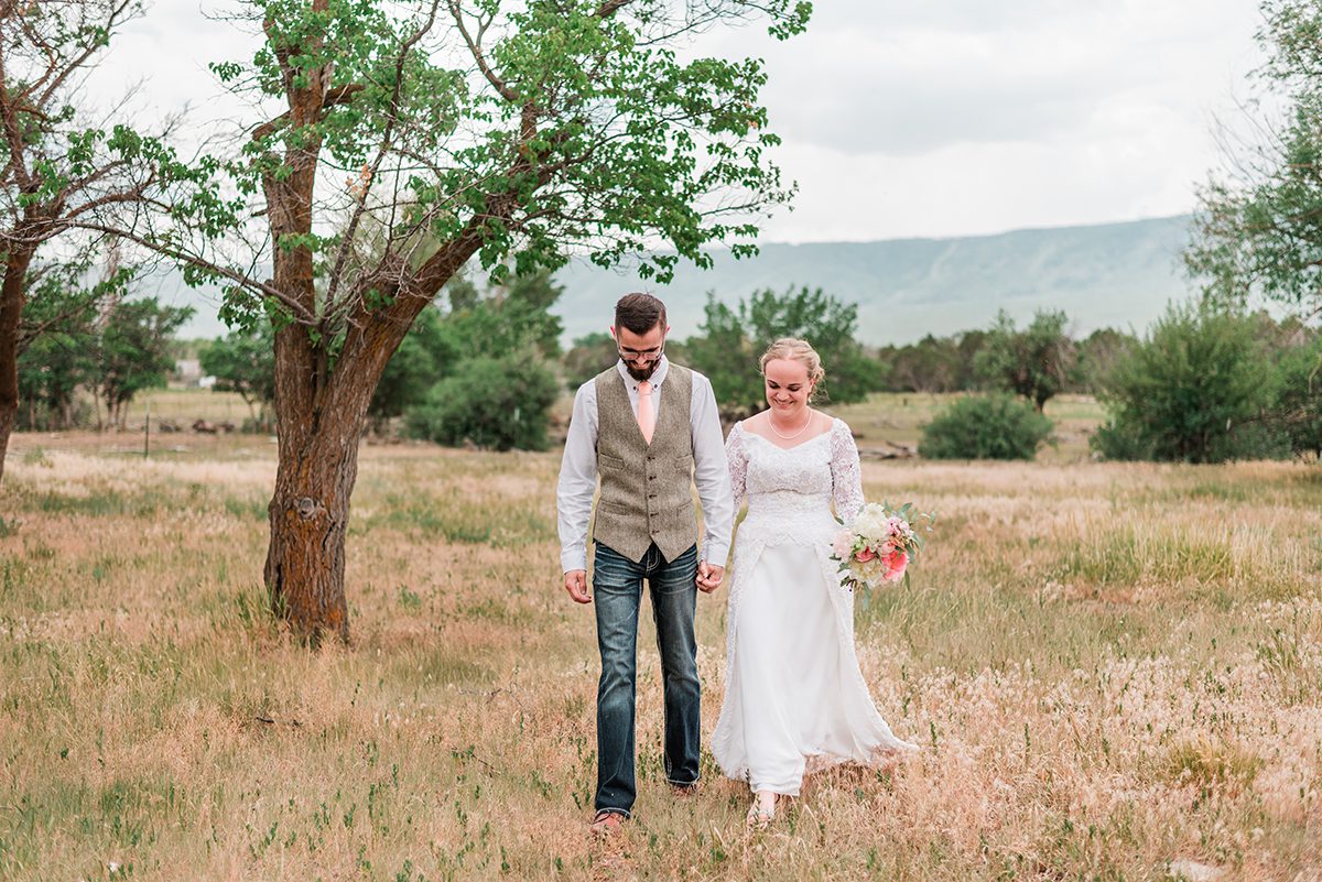 Addison & Chris | VRBO wedding on the Grand Mesa