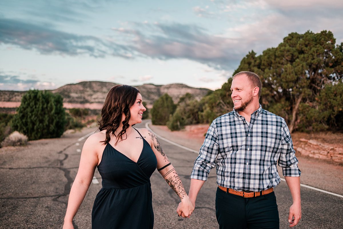 Jordan & Jessica | Engagement on the Colorado National Monument