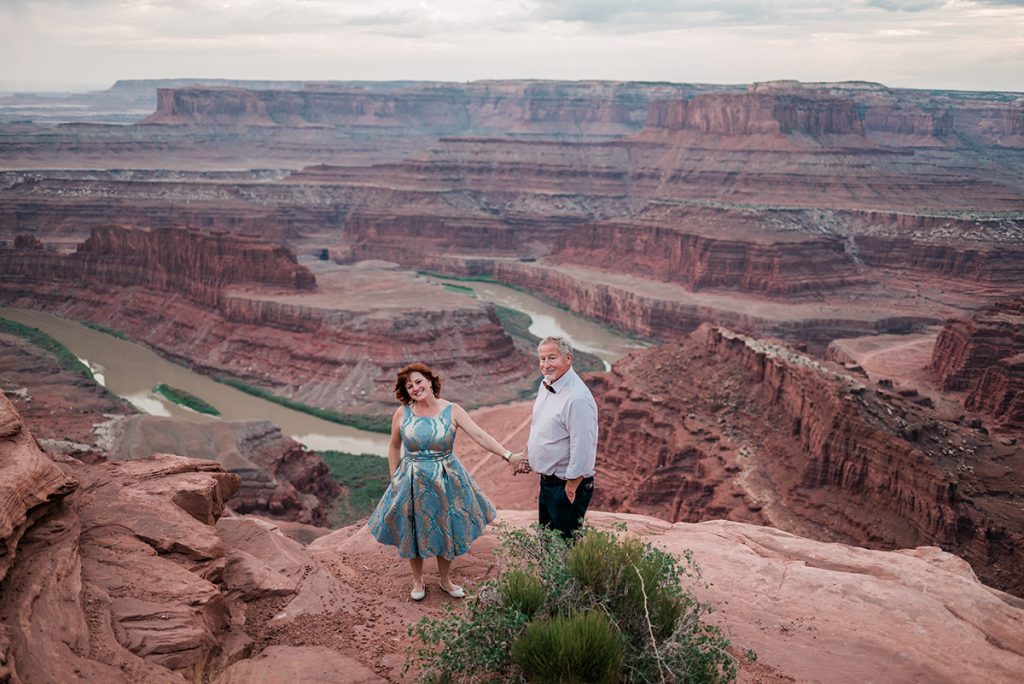 Julie & Bobby | Moab Elopement at Dead Horse Point