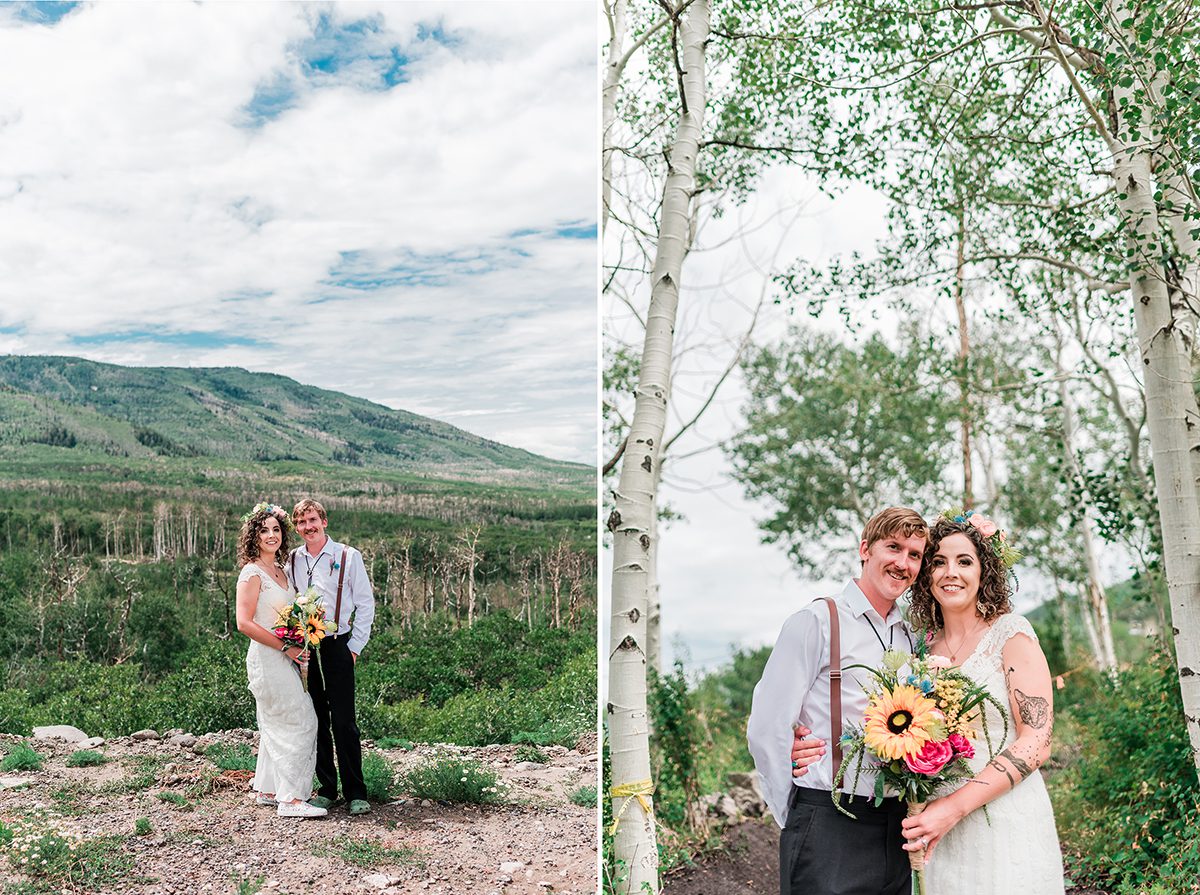 Sam & Kaitlyn | Powderhorn Ski Resort Wedding