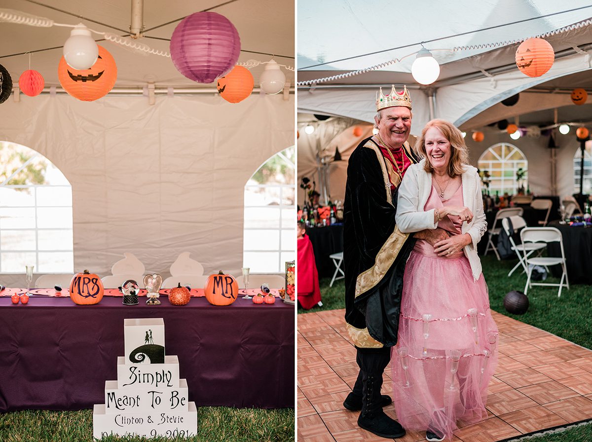Stevie & Clinton | Halloween Themed Wedding