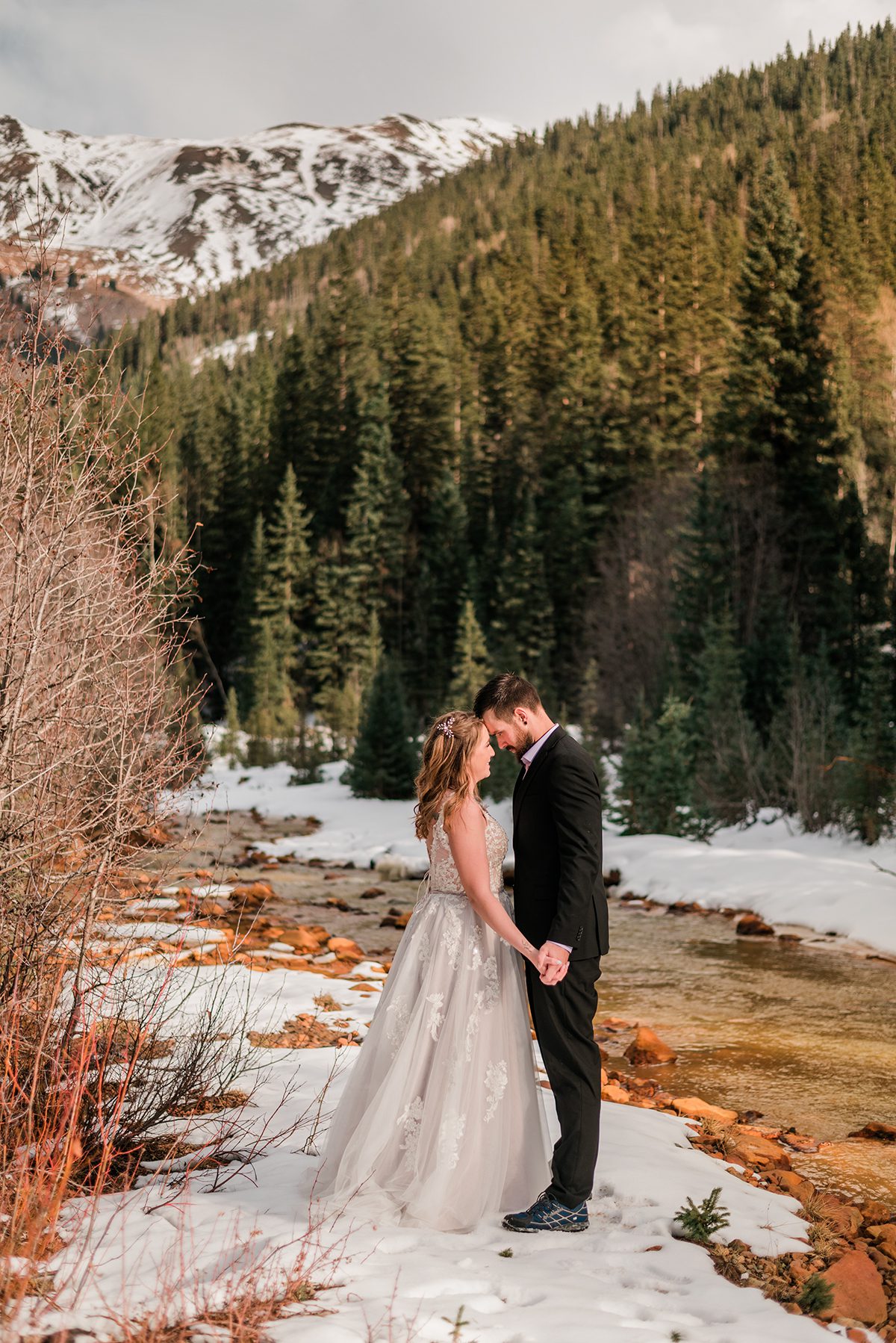 Erin & Bryton | Ouray Ghost Town Elopement