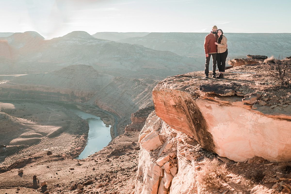 Jennifer & Jake | Campfire Engagement Photos