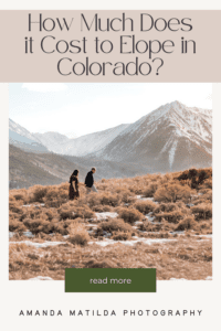 How Much Does it Cost to Elope in Colorado?