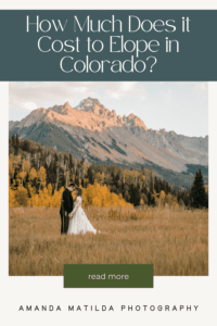 How Much Does it Cost to Elope in Colorado?