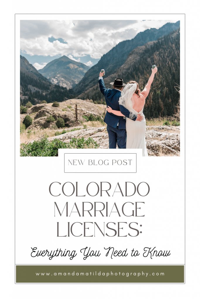 Colorado Marriage Licenses: Everything You Need to Know