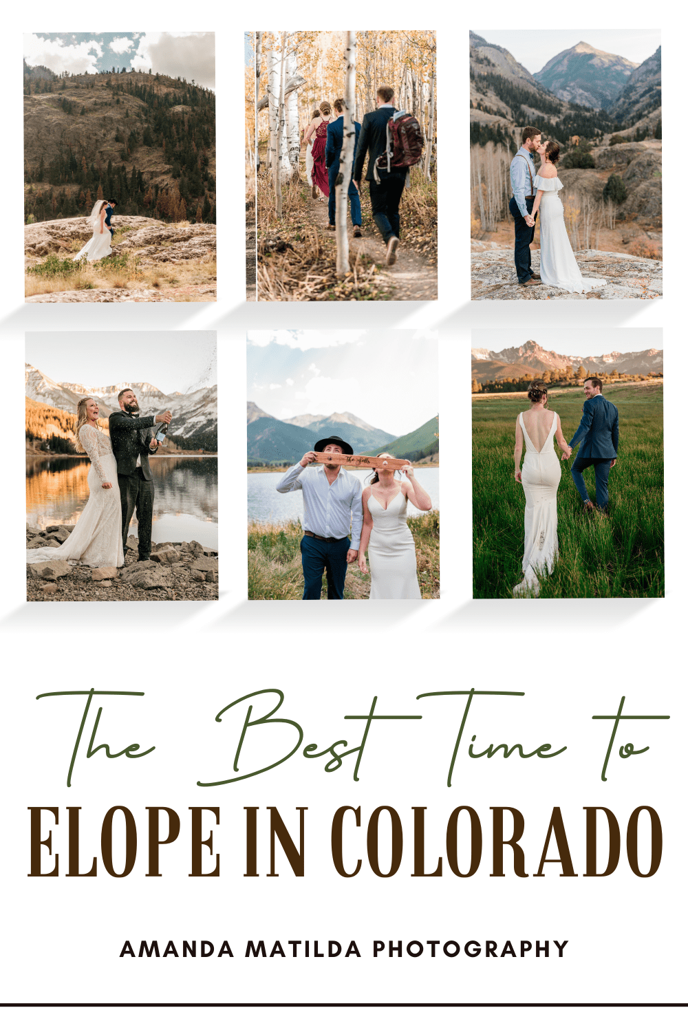 Best Time to Elope in Colorado