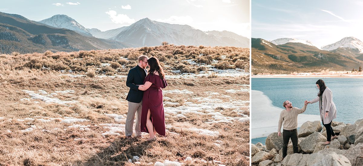 Zachary & Natalie | Engagement Photos at Twin Lakes