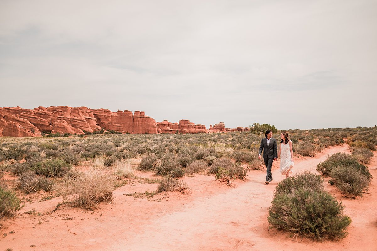 Kylie & Murat | Arches National Park Elopement