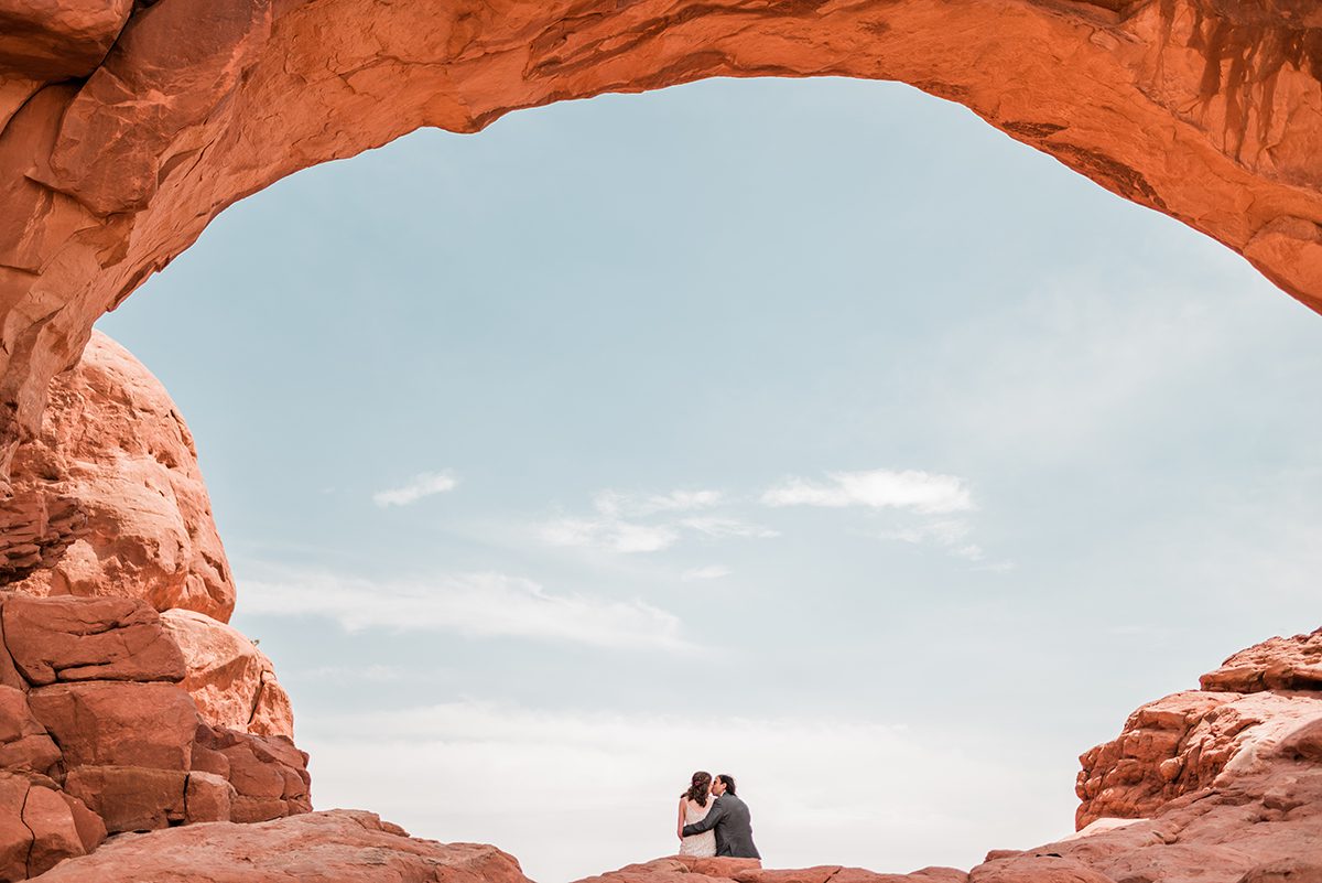 Kylie & Murat | Arches National Park Elopement