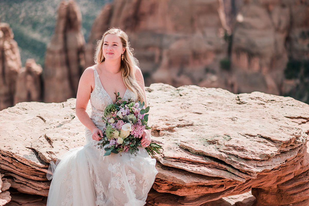 Aimee & Nick | Spring Elopement on the Colorado National Monument