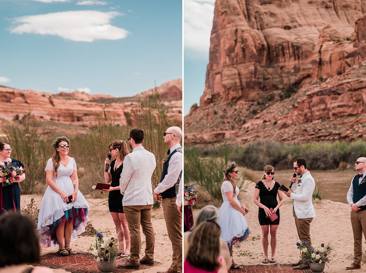 Rachel & Mark | Camping Wedding in Moab