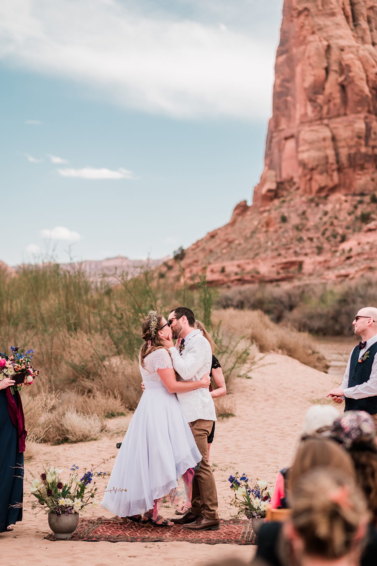 Rachel & Mark | Camping Wedding in Moab