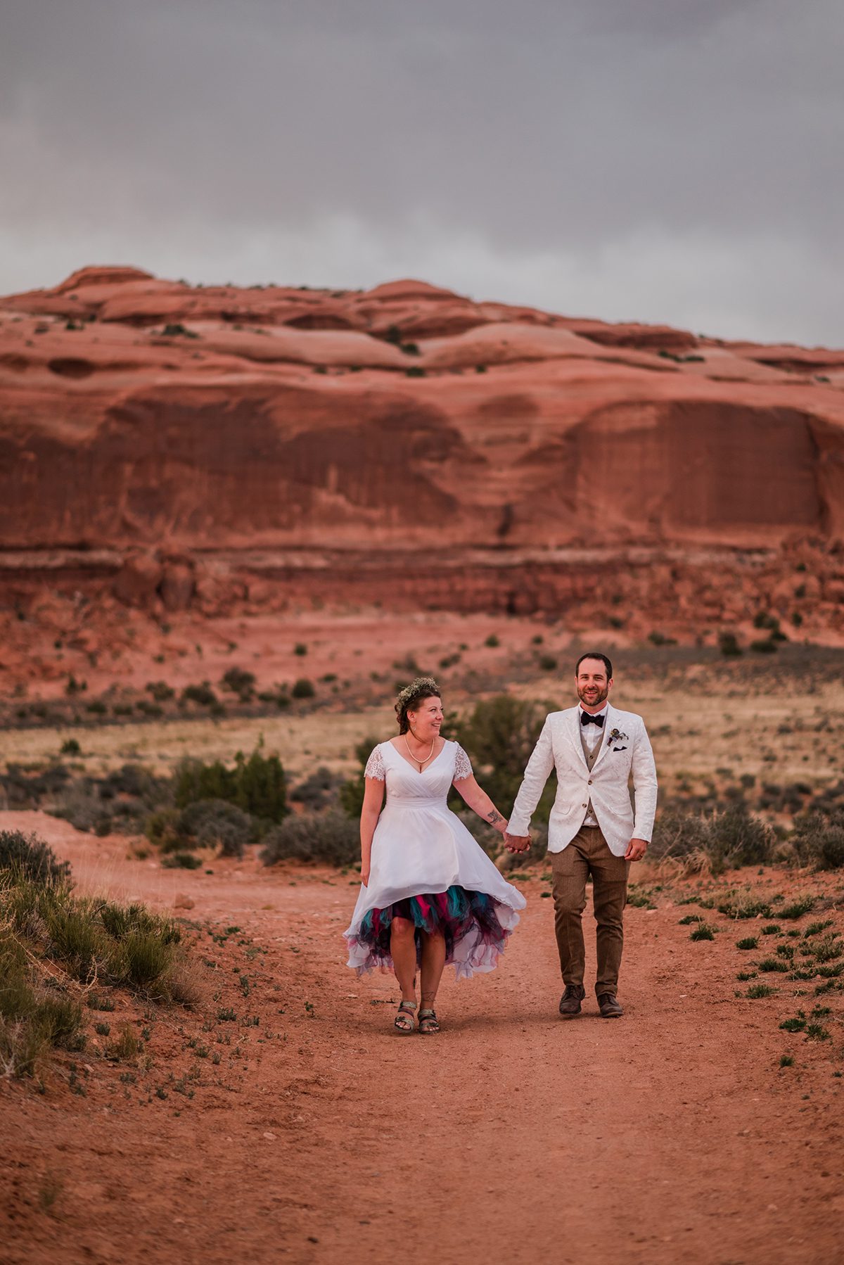 Rachel & Mark | Camping Wedding in Moab