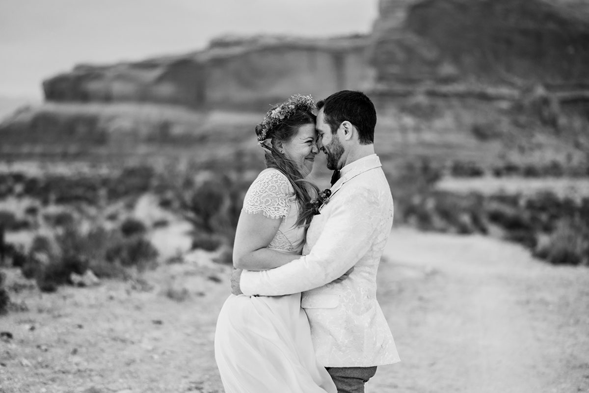 Rachel & Mark | Camping Wedding in Moab