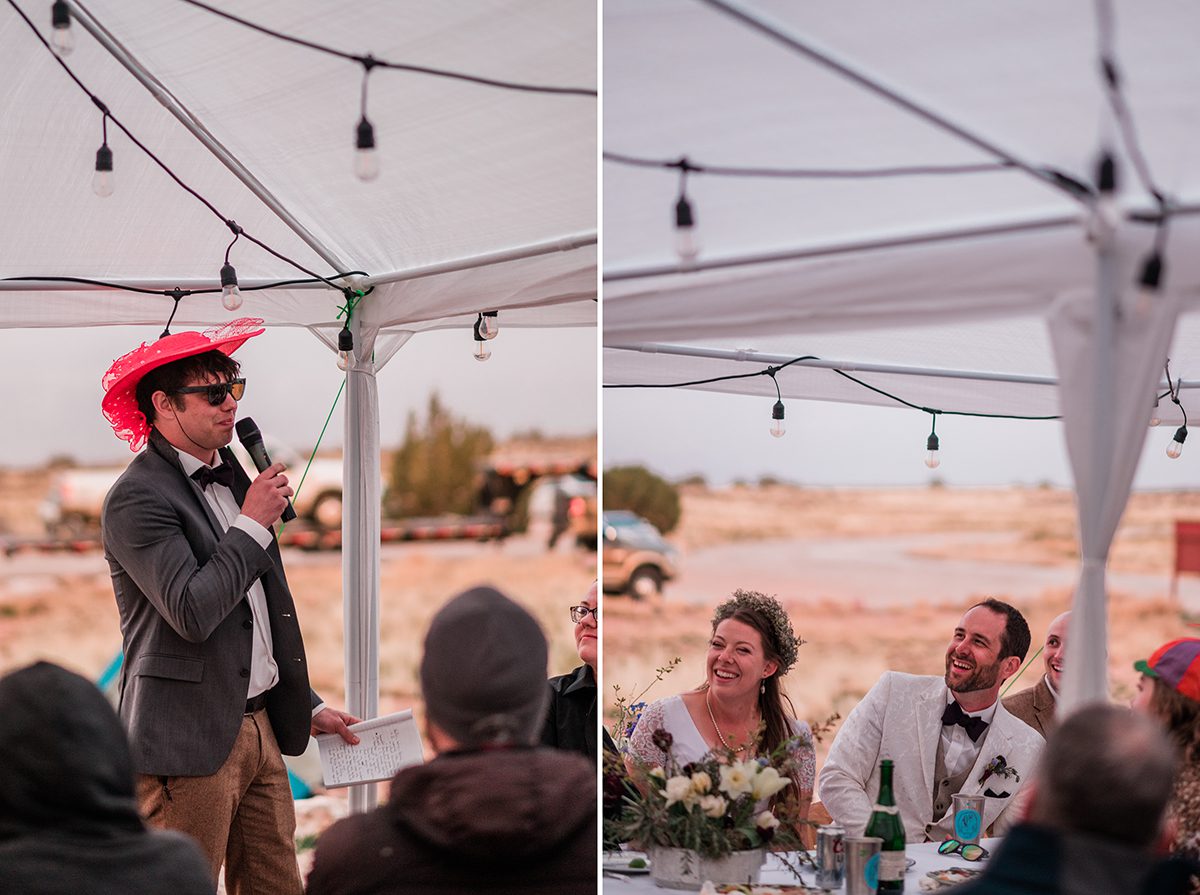 Rachel & Mark | Camping Wedding in Moab