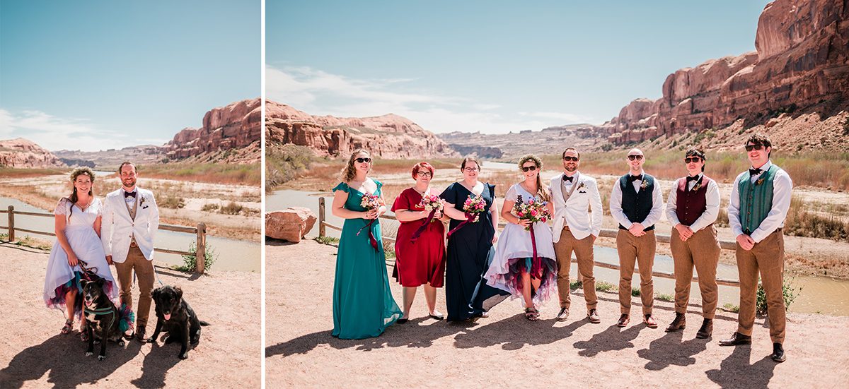 Rachel & Mark | Camping Wedding in Moab