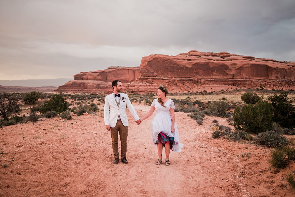 Rachel & Mark | Camping Wedding in Moab