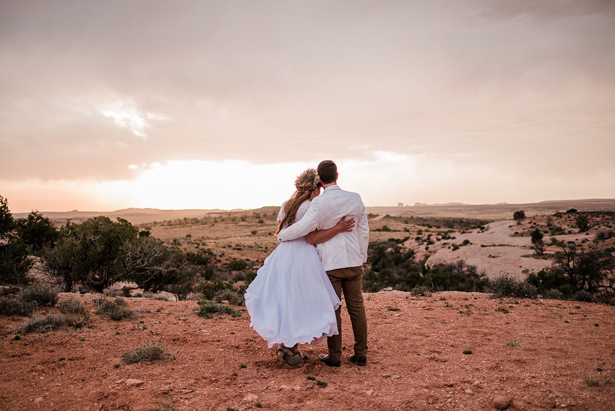 Rachel & Mark | Camping Wedding in Moab