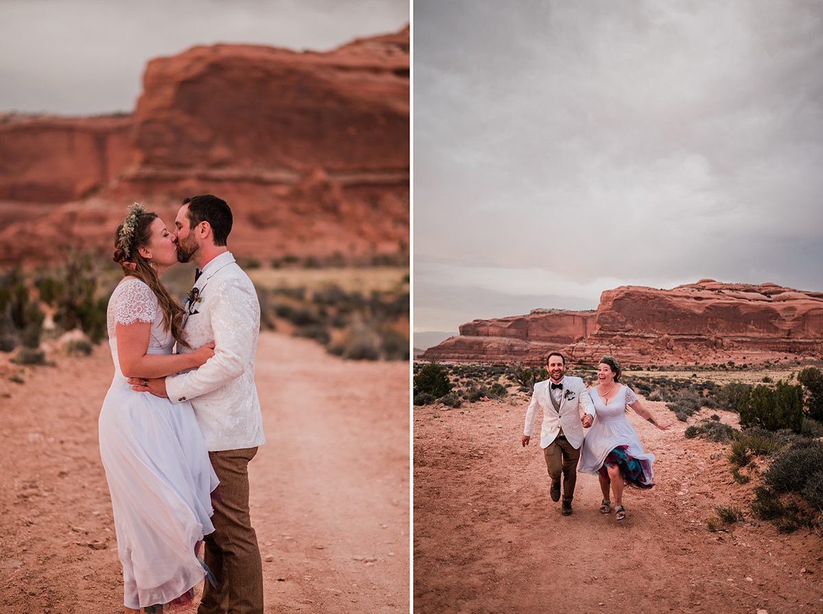 Rachel & Mark | Camping Wedding in Moab