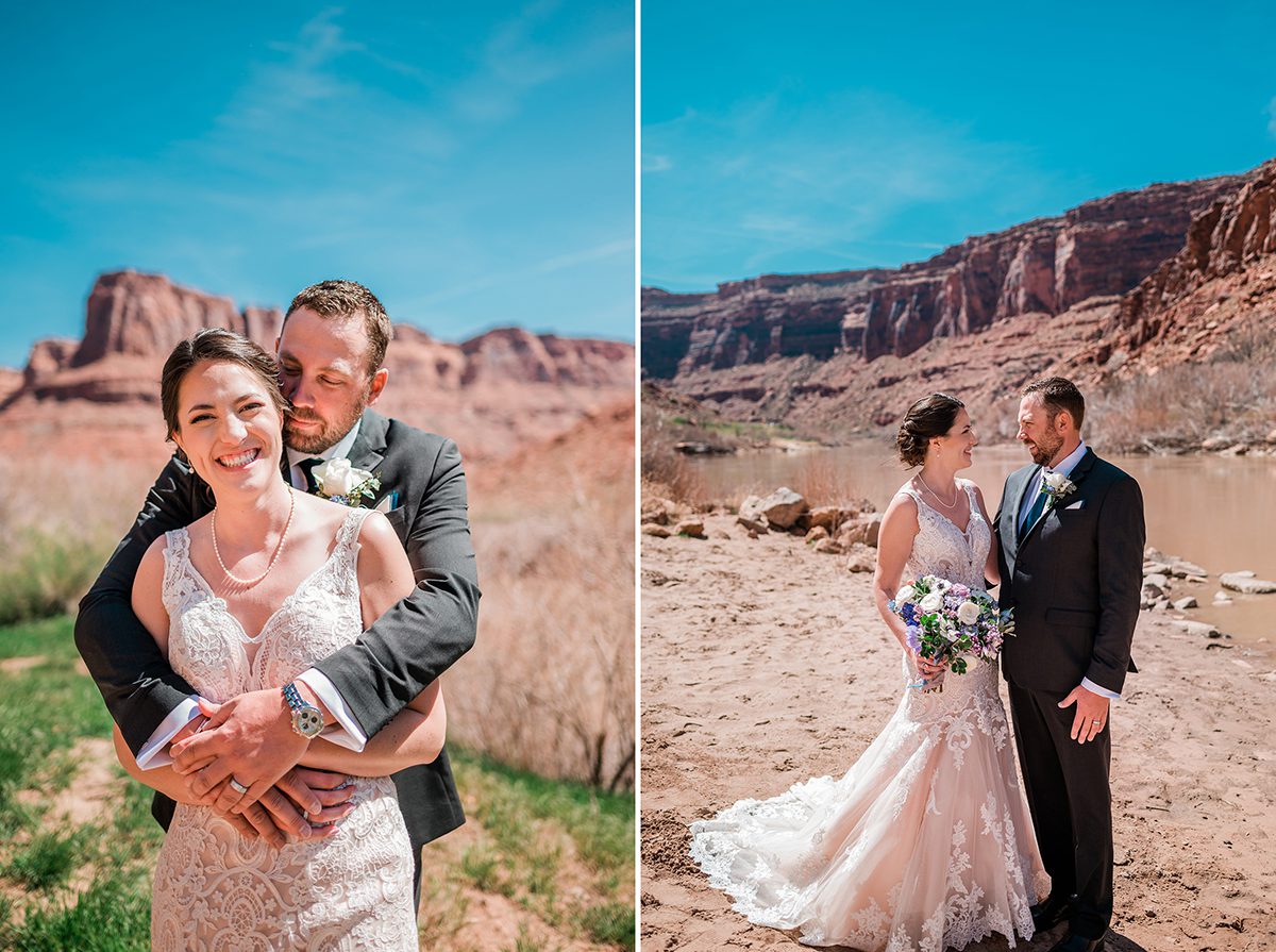 Mallory & Chris | Married on a Boat in Moab