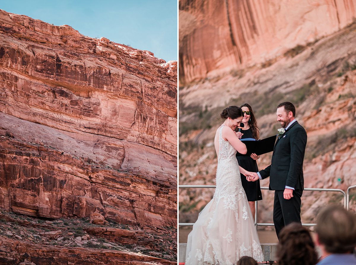 Mallory & Chris | Married on a Boat in Moab