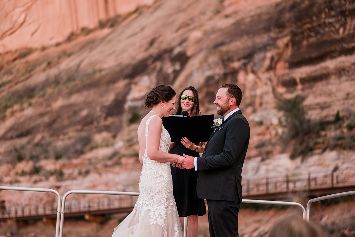 Mallory & Chris | Married on a Boat in Moab