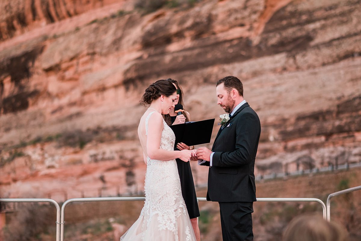 Mallory & Chris | Married on a Boat in Moab with Canyonlands by Night and Day