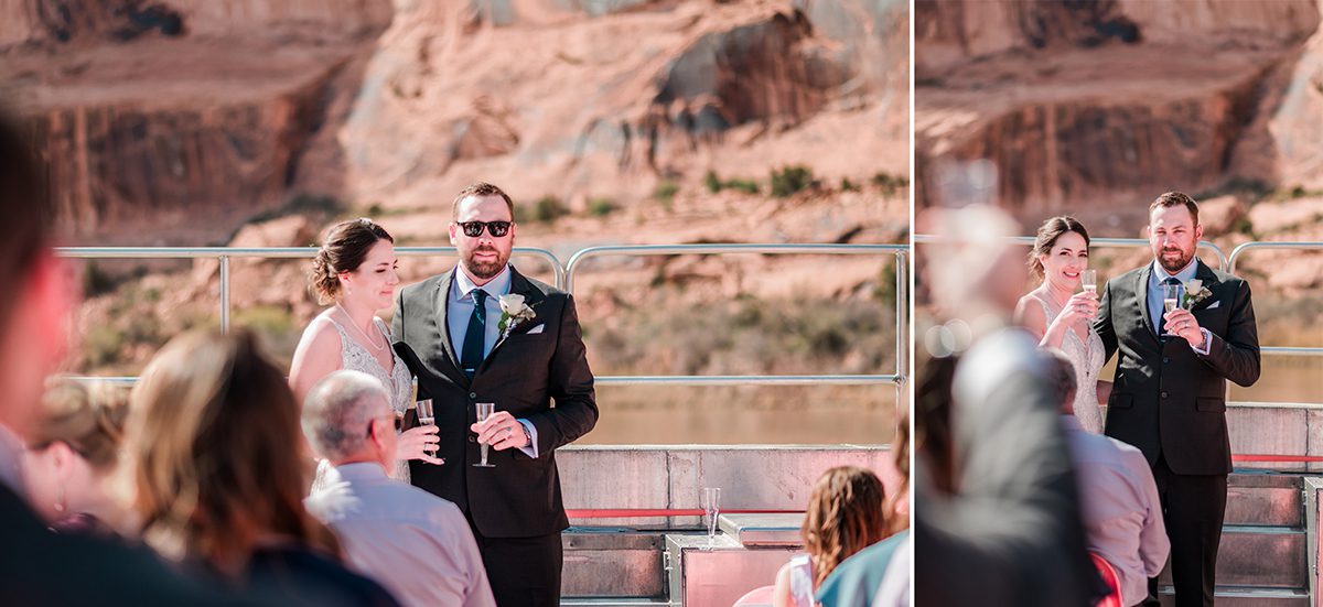 Mallory & Chris | Married on a Boat in Moab