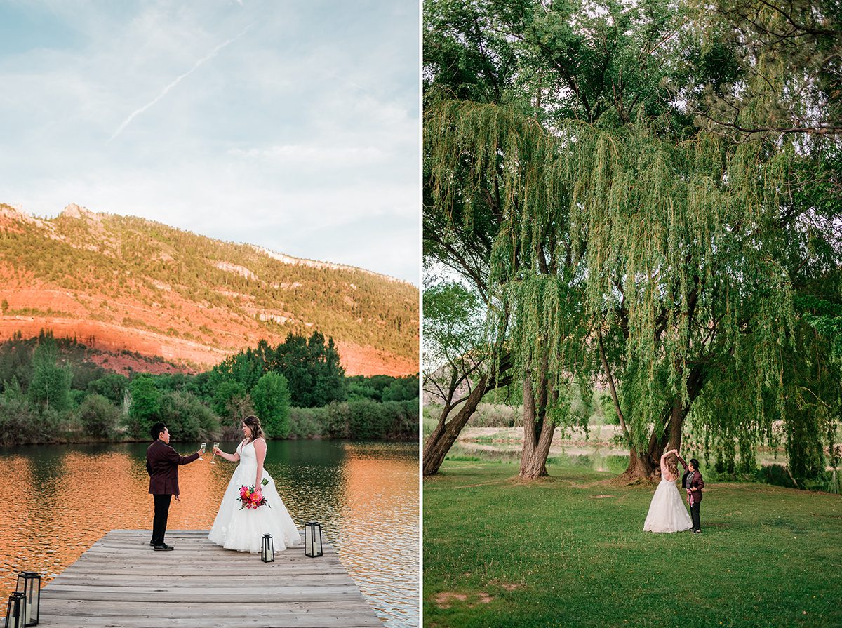 Hailey & Mich | River Bend Ranch Wedding in Durango