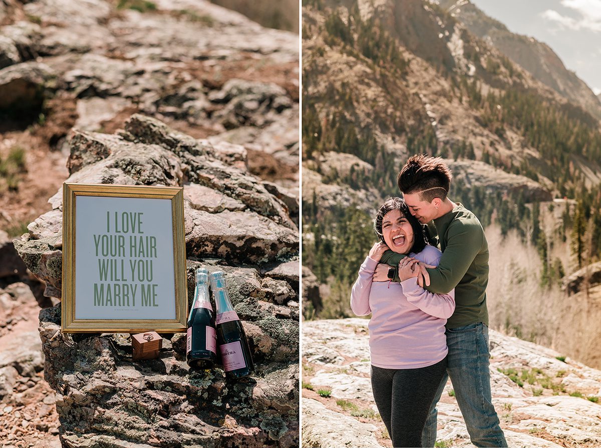 Avery & Maira | Ouray Proposal Photos