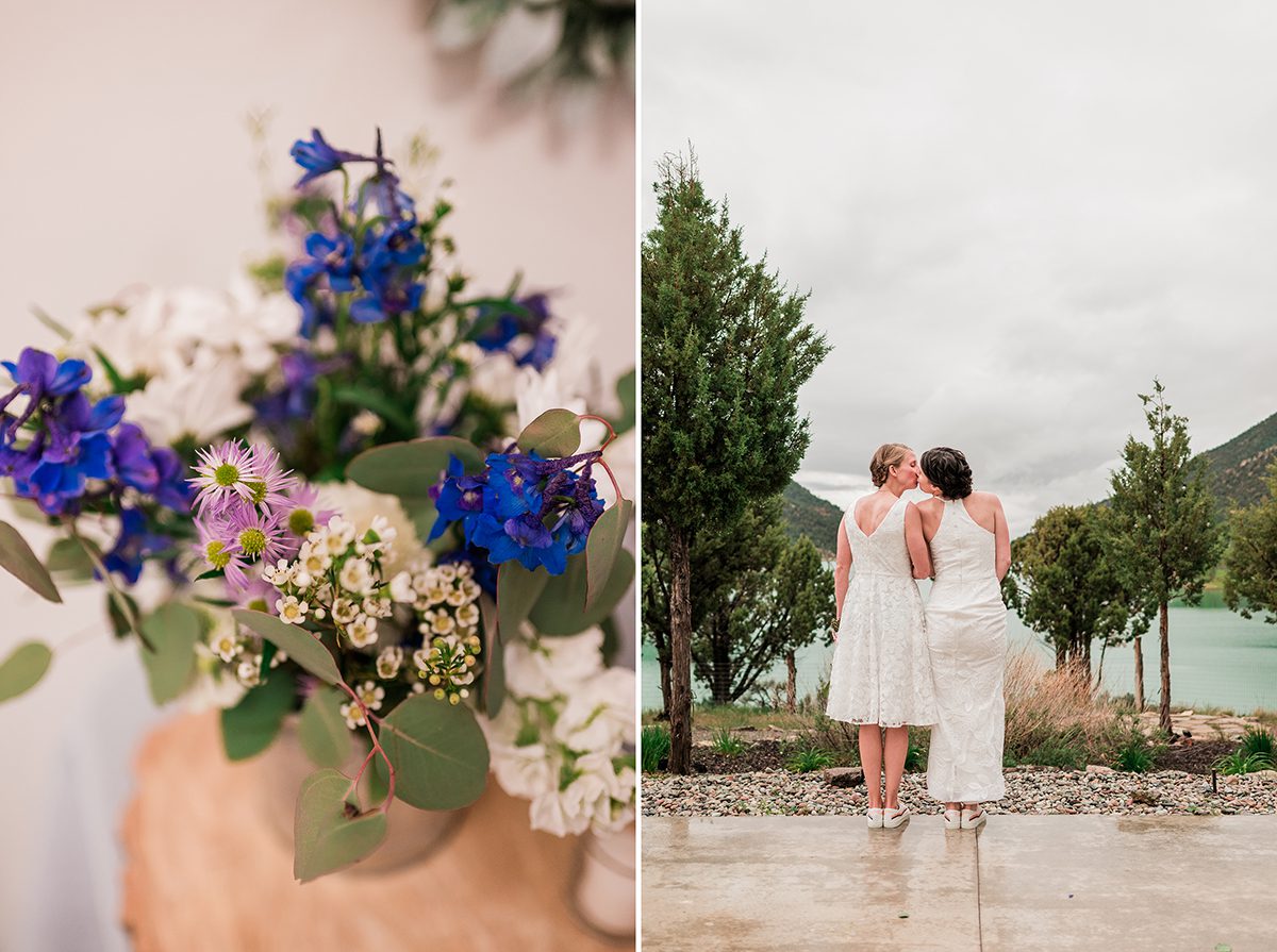 Katie & Rachel | Rainy Wedding at Vista View Events