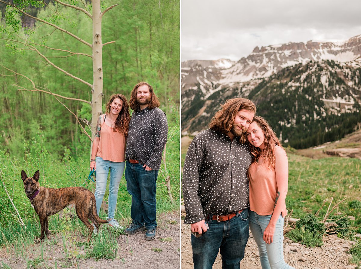 Aaron & Molly | Engagement Photos in Yankee Boy Basin