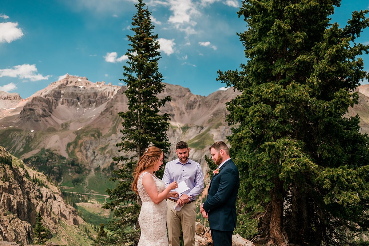 Courtney & Clayton | Jeep Elopement in Yankee Boy Basin