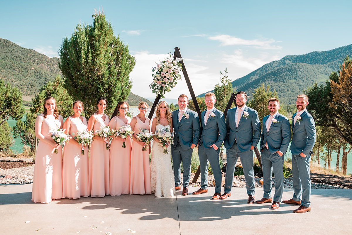 Erin & Tyler's Summer Wedding at Vista View Events