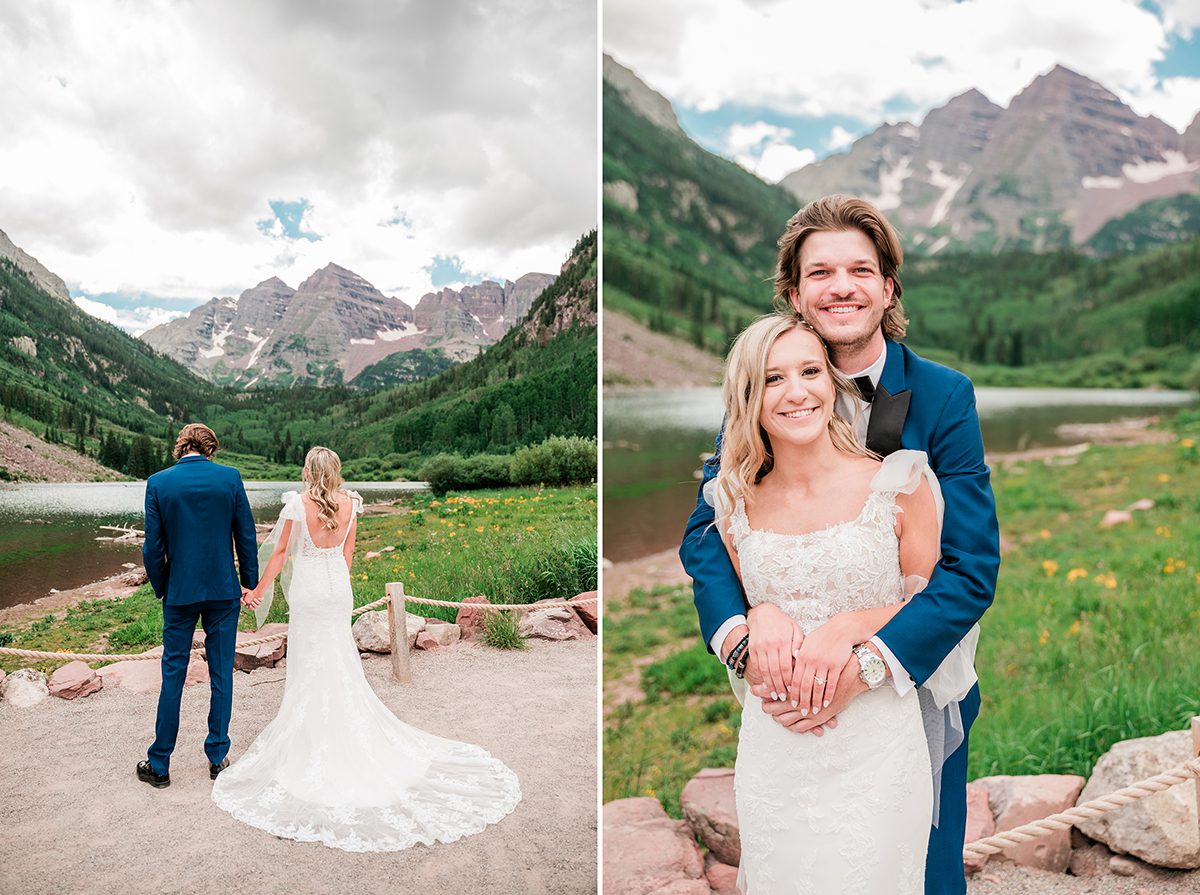 Kristina & Hagan | Micro Wedding at Maroon Bells Aspen