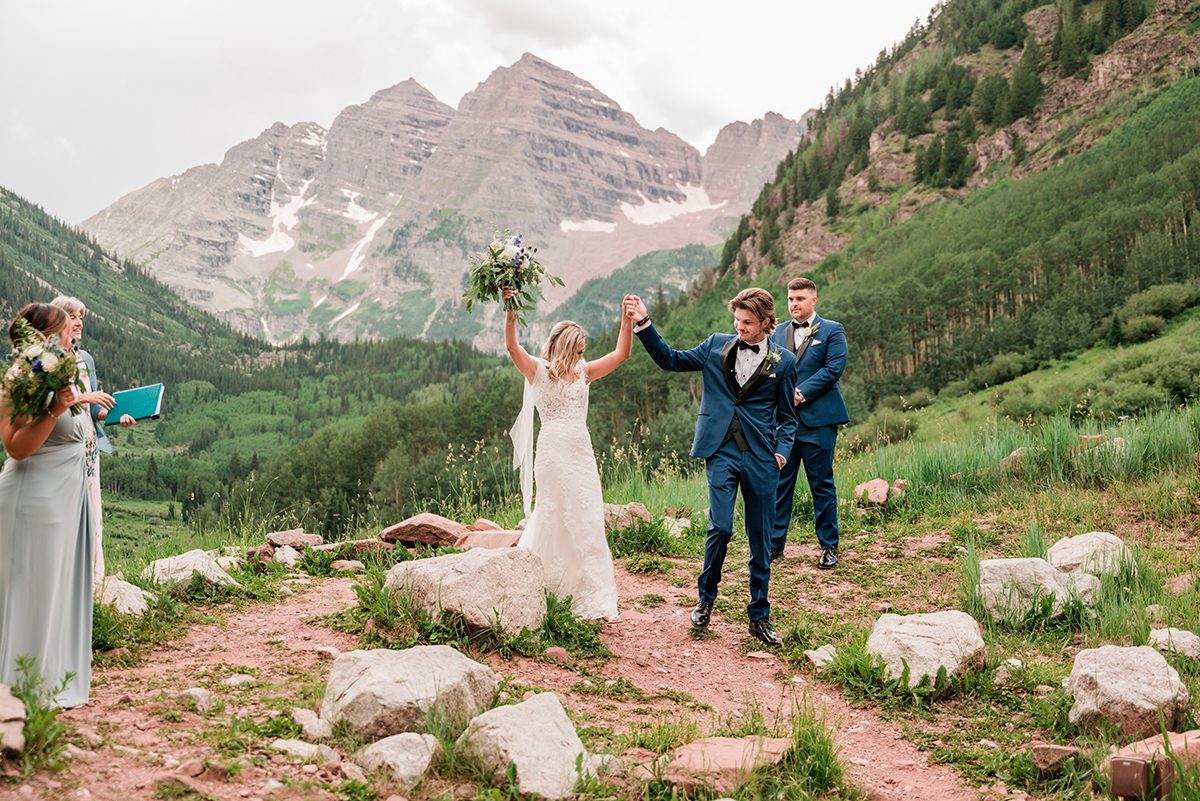 Kristina & Hagan | Micro Wedding at Maroon Bells Aspen