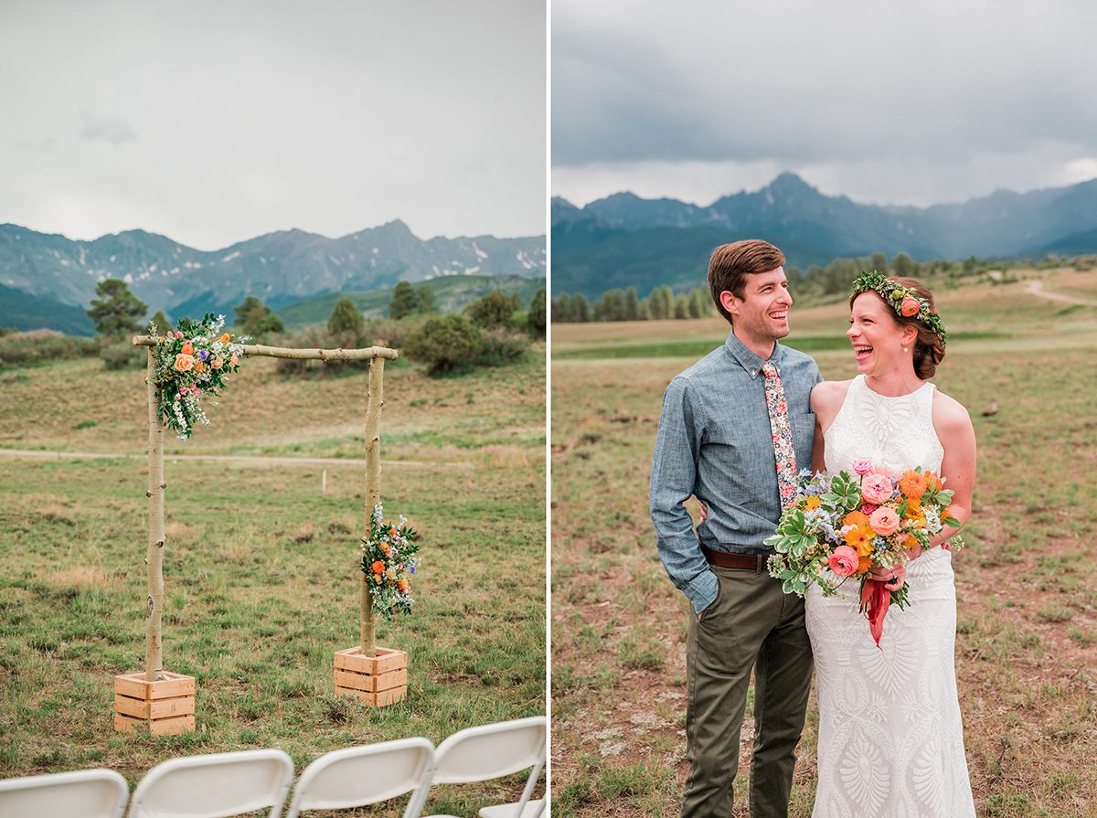 Sarah & Tom | Camping Wedding at Top of the Pines