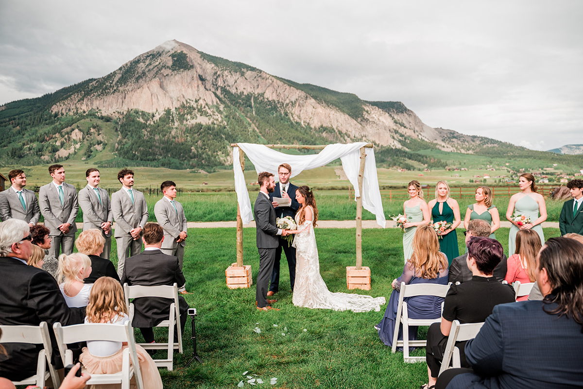 Evan & Alex | Wedding at Town Ranch Crested Butte