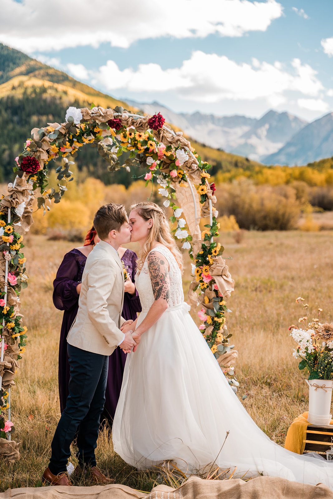 Ashton & Molly | Aspen Ghost Town Elopement in Autumn