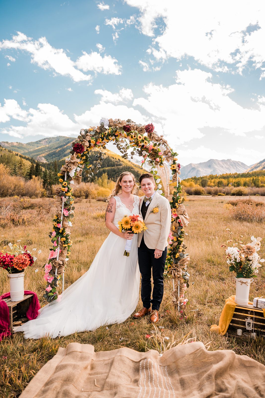 Ashton & Molly | Aspen Ghost Town Elopement in Autumn