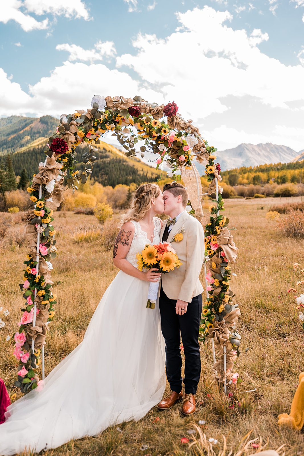 Ashton & Molly | Aspen Ghost Town Elopement in Autumn