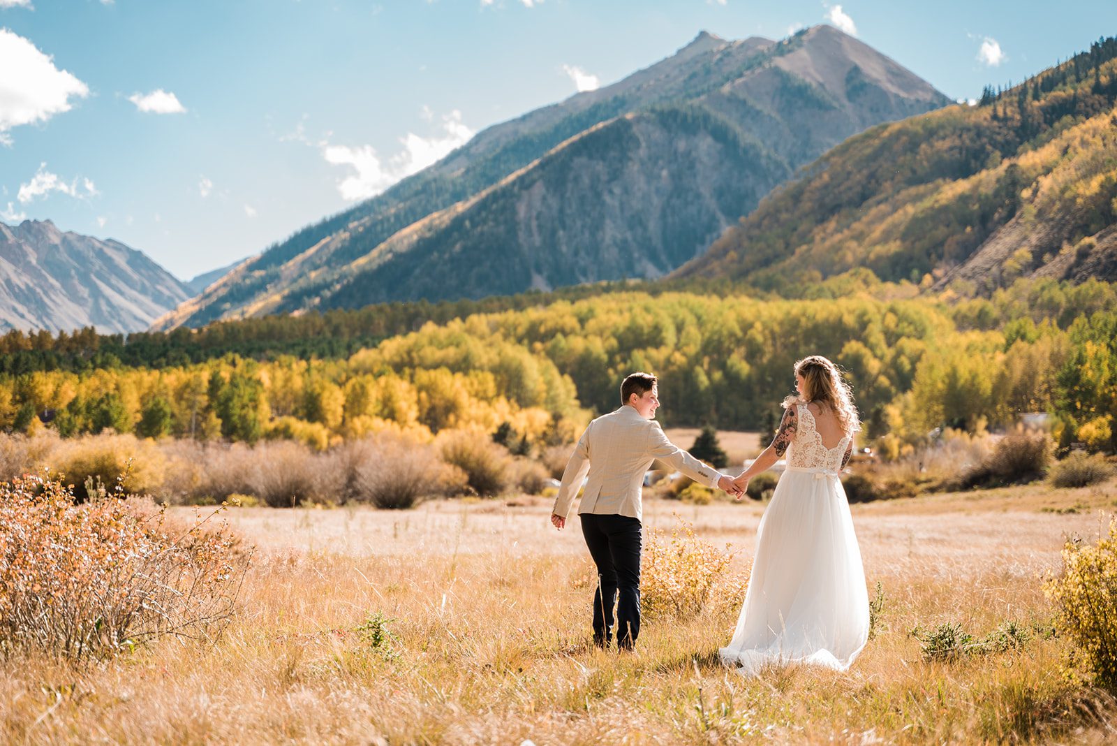 Ashton & Molly | Aspen Ghost Town Elopement in Autumn