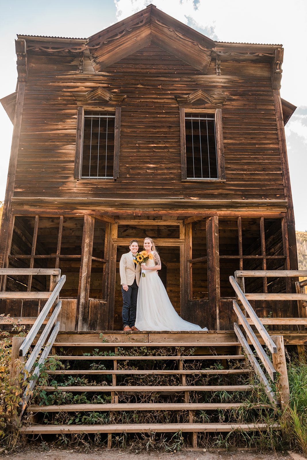 Ashton & Molly | Aspen Ghost Town Elopement in Autumn